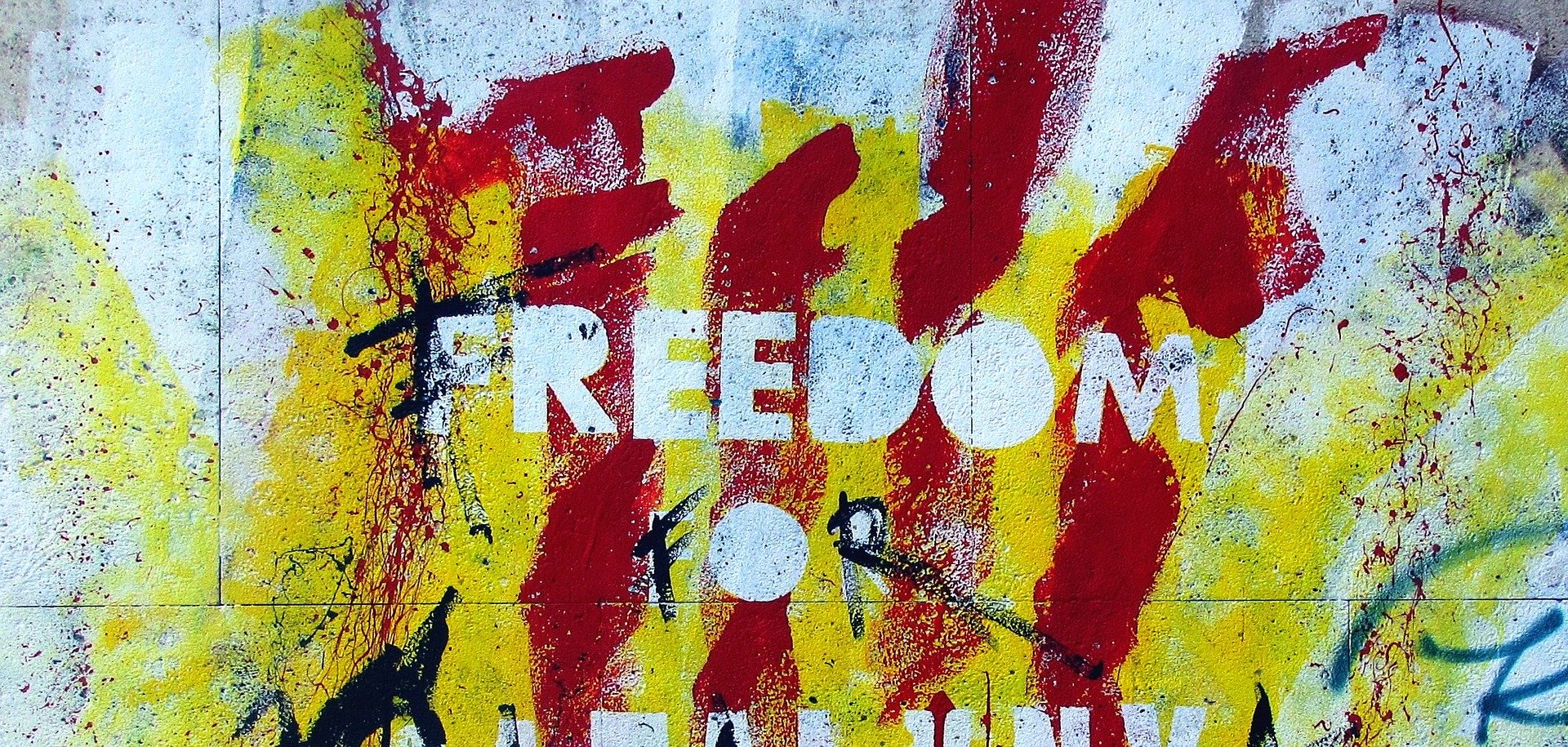 Graffiti Katalonien Spanien Konflikt