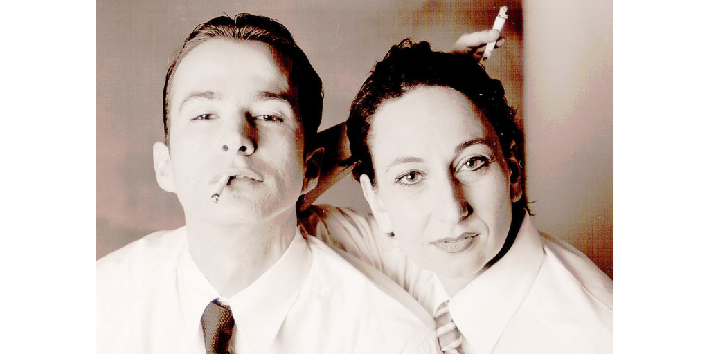 Die beiden Schauspieler Ute Maria Lerner und Mark Weigel Die beiden Schauspieler Ute Maria Lerner und Mark Weigel