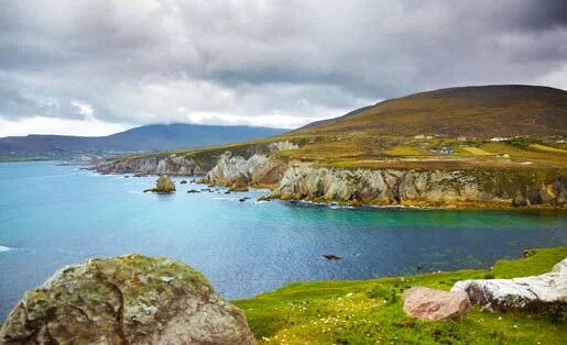 Foto von der Küste Achill Islands