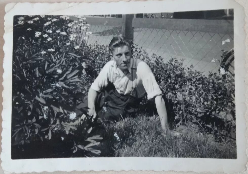 Foto von Theo Roodvoets im Garten