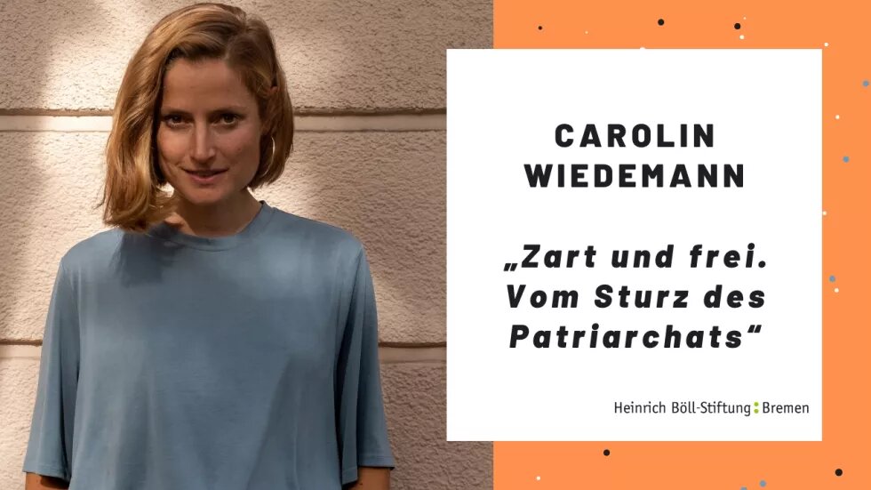 Cover zur Veranstaltung mit Carolin Wiedemann